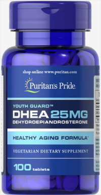 Puritan's Pride Youth Guard DHEA 25mg – 100 Comprimidos