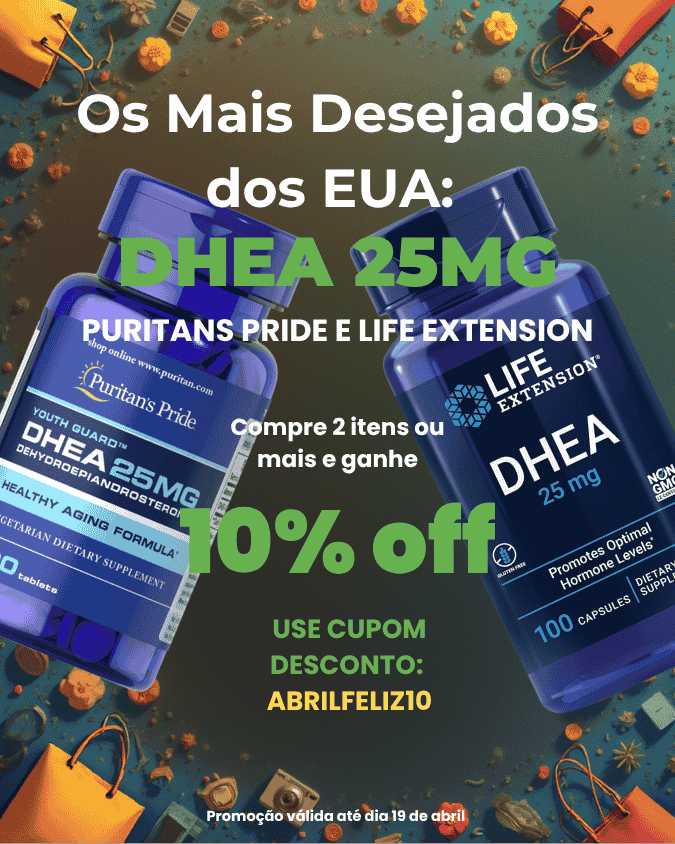 Conheça linha completa do DHEA nos EUA