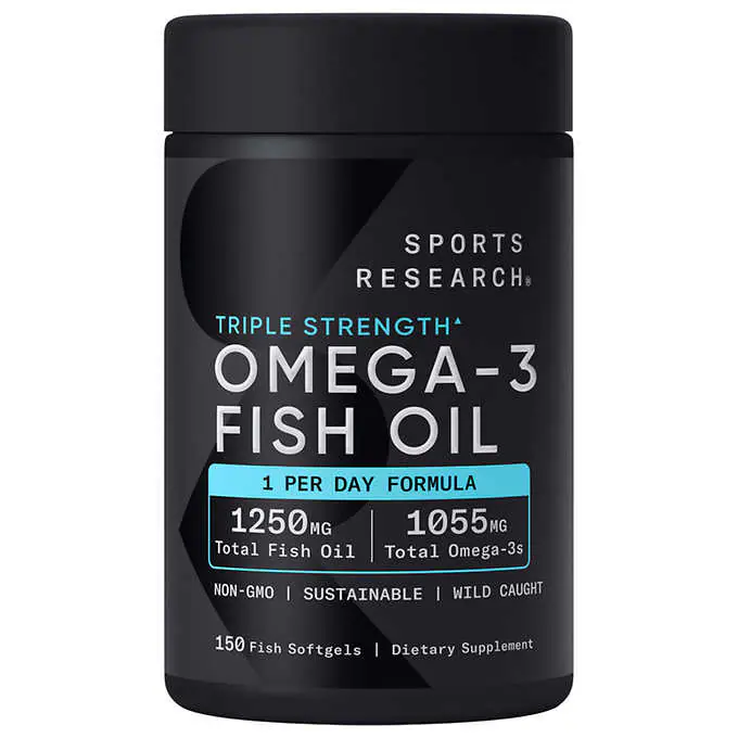 Sports Research Ômega-3 Força Tripla